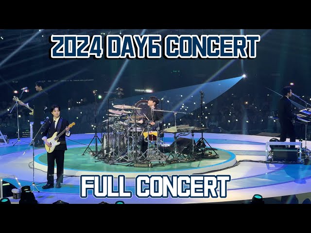 【FULL CONCERT】DAY6 CONCERT 'Welcome to the Show' 4K Fancam 직캠 | 데이식스 콘서트 DAY 1 첫콘 240412