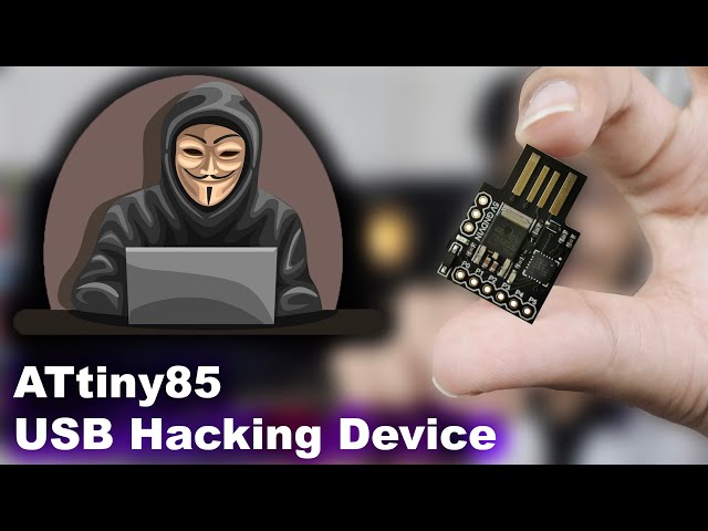 ATtiny85 USB Hacking Device | USB Rubber Ducky