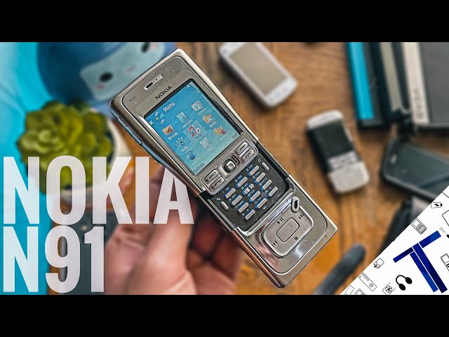 Nokia N91 (2005) | Vintage Tech Showcase | Using The Nokia N91 In 2022? | Retro Review