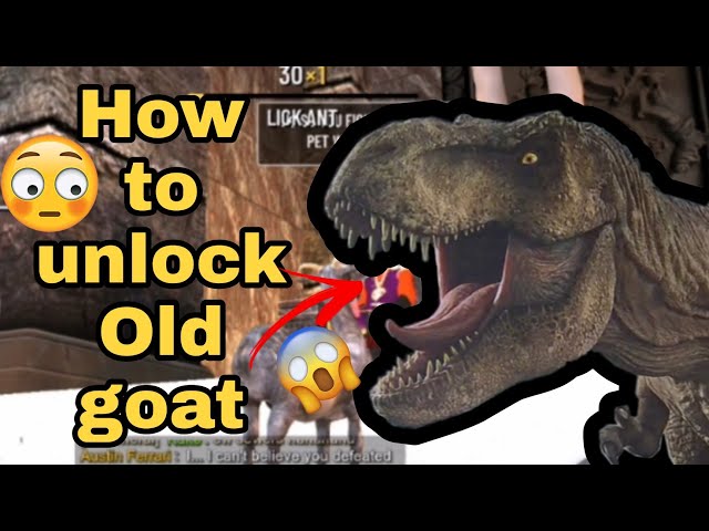HOW TO UNLOCK OLD GOAT IN GOAT SIMULATOR MMO (MOBILE)