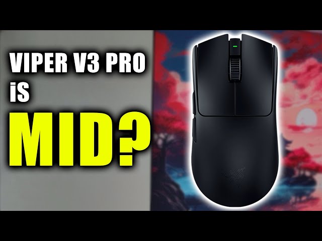 The Viper V3 Pro is disappointing... (an honest review of the Razer Viper V3 Pro)