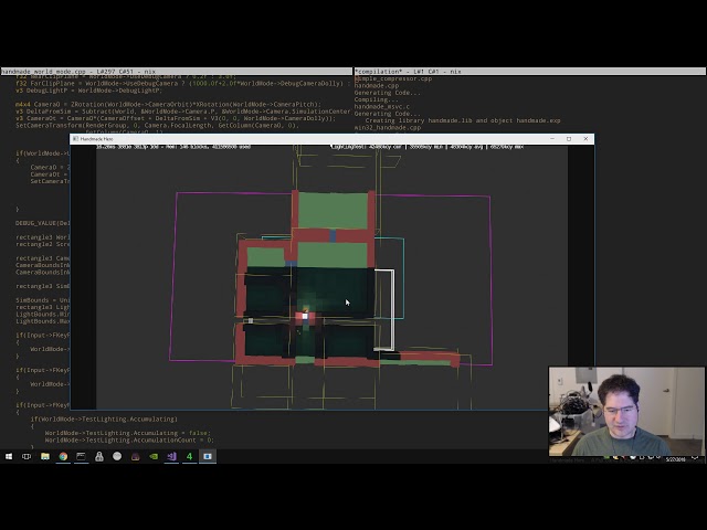 Handmade Hero Day 452 - Improving Camera Placement and Room Alignment