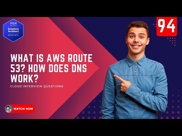 94 What is AWS Route 53? How does DNS work?