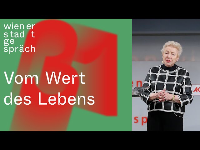Dame Stephanie Shirley: Let IT go – vom Wert des Lebens | Wiener Stadtgespräch