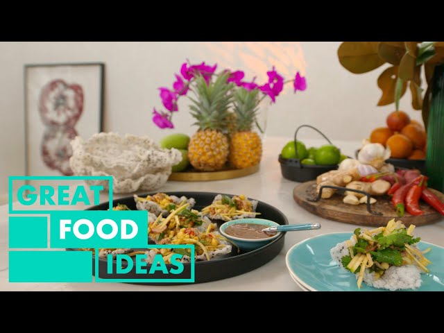 Duck, Pineapple & Green Mango Relish Starter | FOOD | Great Home Ideas