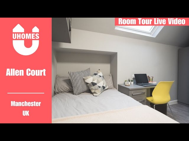 The Cheap Student Accommodation In Manchester - Allen Court (formerly Mansion Point) [Room Tour]