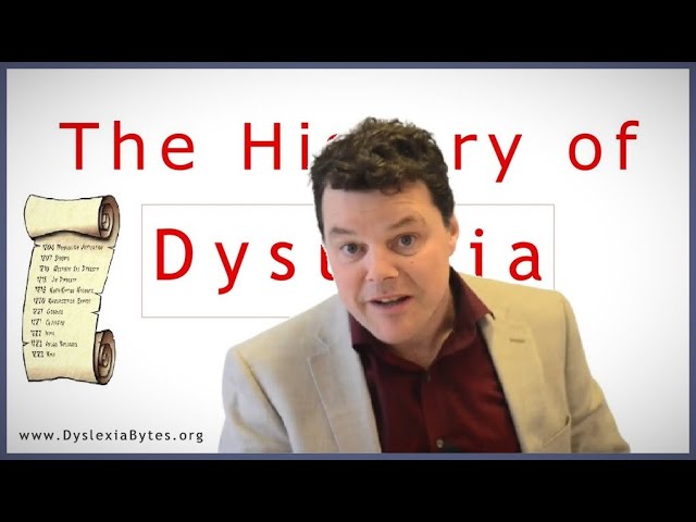 The History of Dyslexia