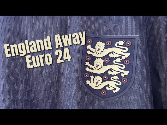 BestZV1.com Unboxing & Review: England Euro 2024 Away Shirt | Must-Have Gear for Fans!