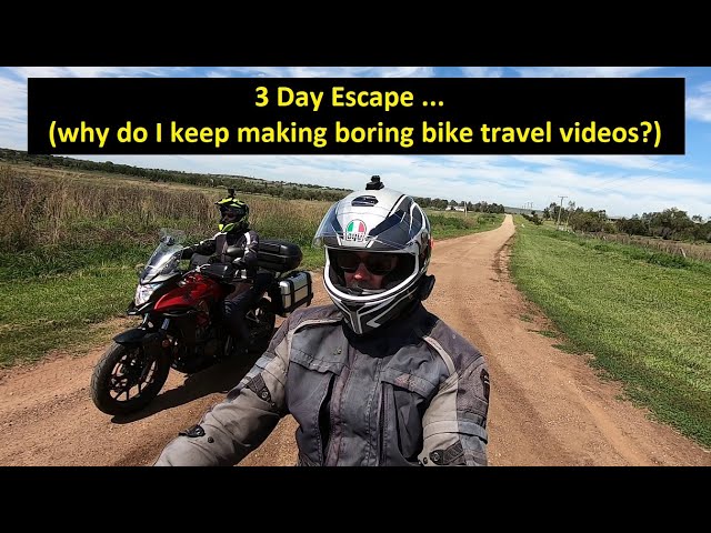Three Day Escape (or .. why do I keep making boring travel videos?)