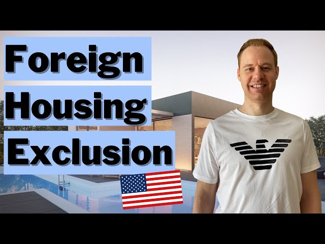 Housing Allowance For Americans: Foreign Housing Exclusion