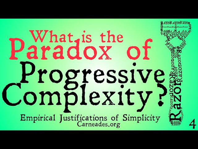 What is the Paradox of Progressive Complexity