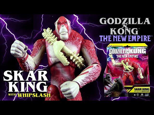 Godzilla x Kong ™ The New Empire ™ Skar King mit Whipslash - Playmates Toys ® Monsterverse