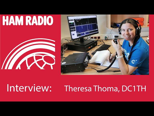 Ham Radio 2023 - Interview mit Theresa Thoma, DC1TH Neumayer Station III