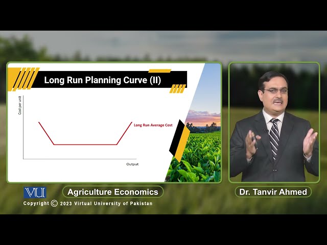 Long Run Planning Curve (2) | Agricultural Economics | ECO608_Topic088