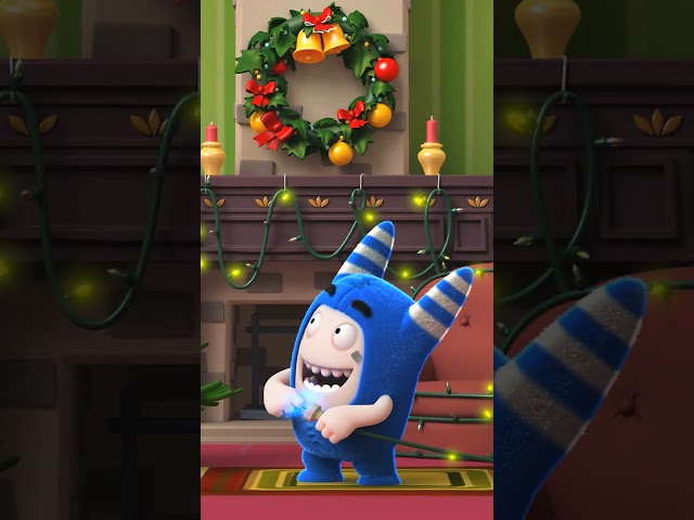 Oddbods know how to get ready for Christmas! 🎄