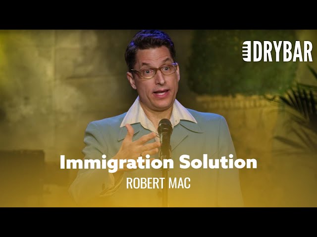 Solving The Immigration Problem Is THIS Simple. Robert Mac - Full Special