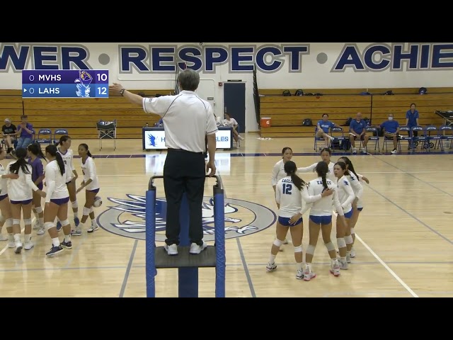 KMVT Sports - Monta Vista vs. Los Altos High School Girls Volleyball