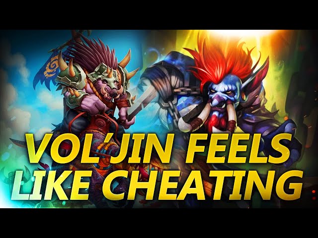 Vol'Jin Feels Like Cheating | Hearthstone Battlegrounds Gameplay | bofur_hs