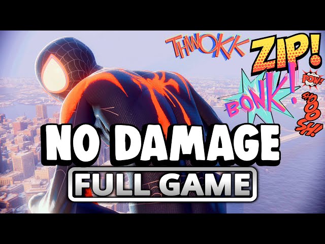 Spider-Man Miles Morales FULL GAME (Spider-Verse Suit) No Damage / Ultimate Difficulty Gameplay PS5