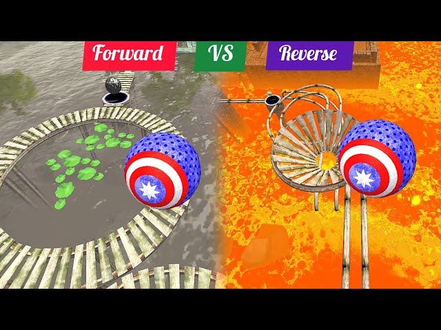 Rollance Adventure Balls ⏩ Forward VS ⏪ Reverse 💥 Nafxitrix Gaming Game 9