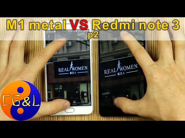 Сравнение Meizu M1 metal и Xiaomi Redmi note 3, ч.2