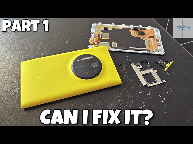 Trying To Fix A Nokia Lumia 1020 | No Power, Bloated Battery | Part 1