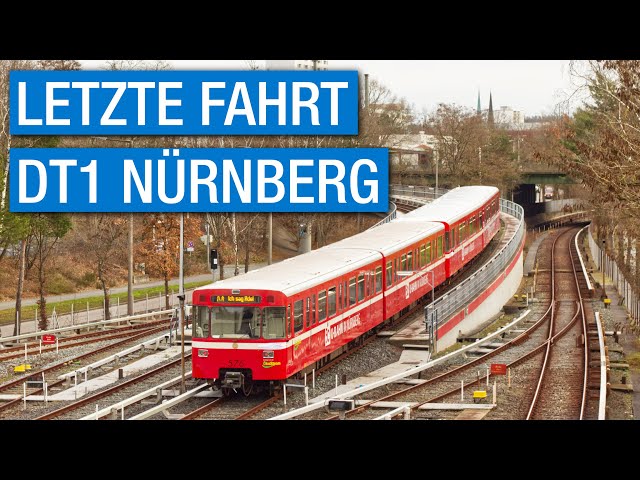 Ich sag Ade! — Letzte Fahrt: DT1-Abschied der U-Bahn Nürnberg [Doku 4K]