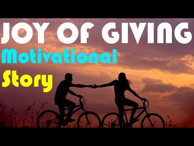 Joy Of Giving | Short Motivational Story | Short Story #56 | English | Minutes Of Motivation