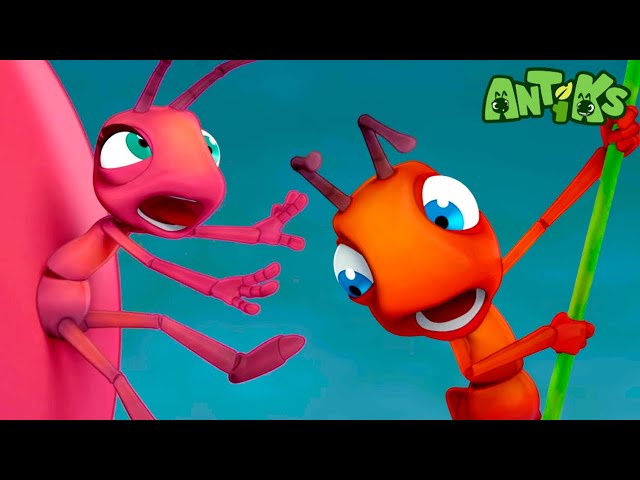 Oddbods Present: Antiks | THERE SHE BLOWS | Funny Cartoons For Kids