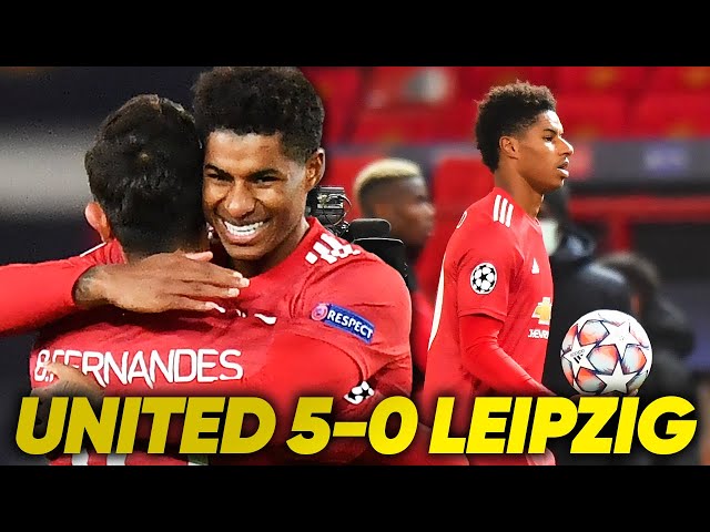How Marcus Rashford DESTROYED RB Leipzig & Dayot Upamecano! | Man United 5-0 RB Leipzig | UCL Review