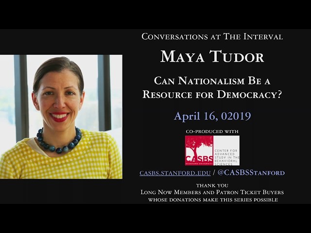 Can Nationalism be a Resource for Democracy? | Maya Tudor