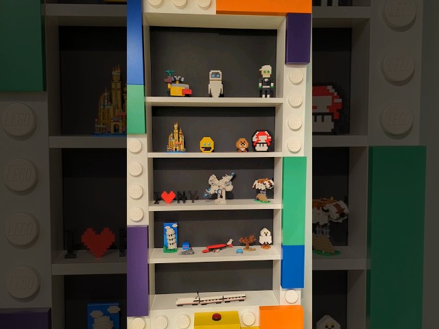 Cool LEGO Fan Models at Store Fifth Avenue #nyc #nintendo