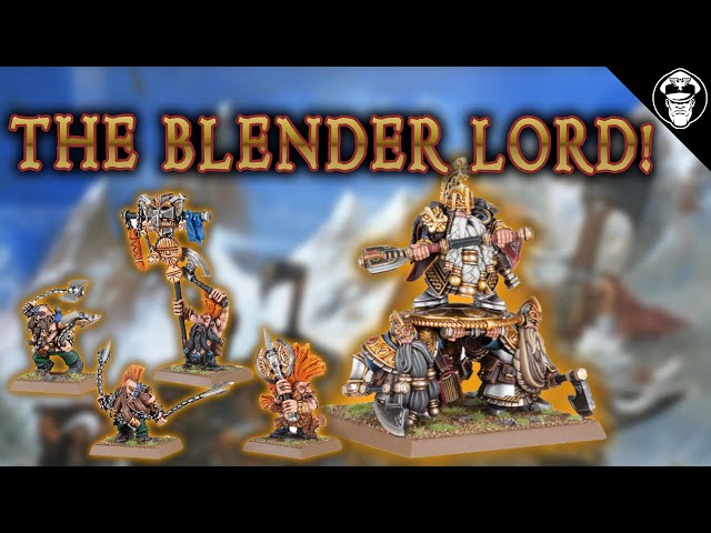 The Blender Lord! My Favourite Dwarf King Loadout! | Warhammer The Old World