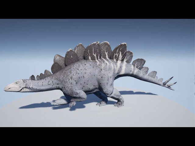 Path of Titans - Stegosaurus Run Animation