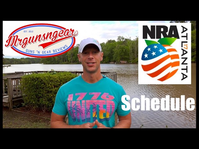 NRA Show Schedule & Meet Up Times & Locations (4K)