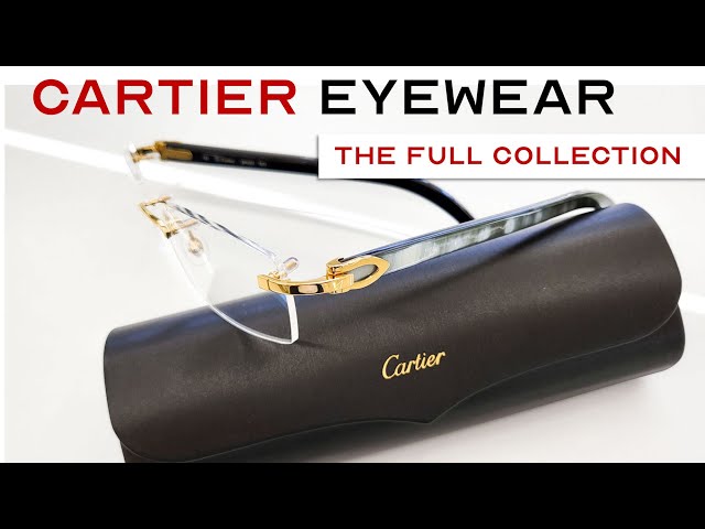 The Cartier Eyewear Collection 2022 | EVERY Style Explored