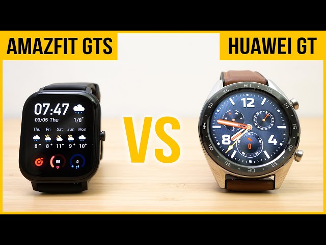 Amazfit GTS vs Huawei Watch GT | Best budget smartwatch for you?