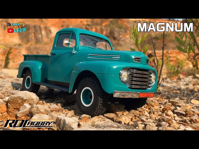 Super Scale ROCHOBBY Magnum RC Truck | Unboxing & First Drive | Cars Trucks 4 Fun
