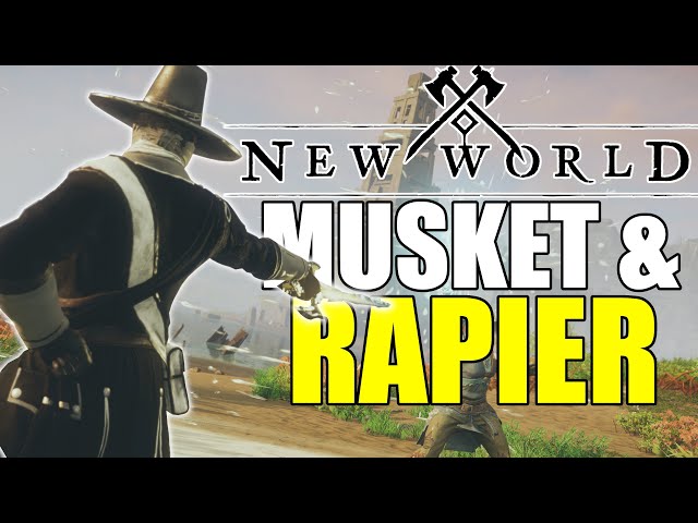 New World - The Ultimate DPS Class! - Musket & Rapier Build