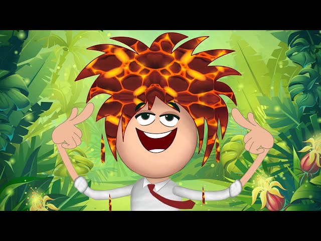 What if our Hair was made of Lava? + more videos | #aumsum #kids #children #education #whatif