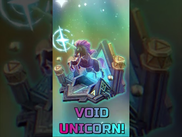 Void Unicorn! New Castle Skin! Lords Mobile