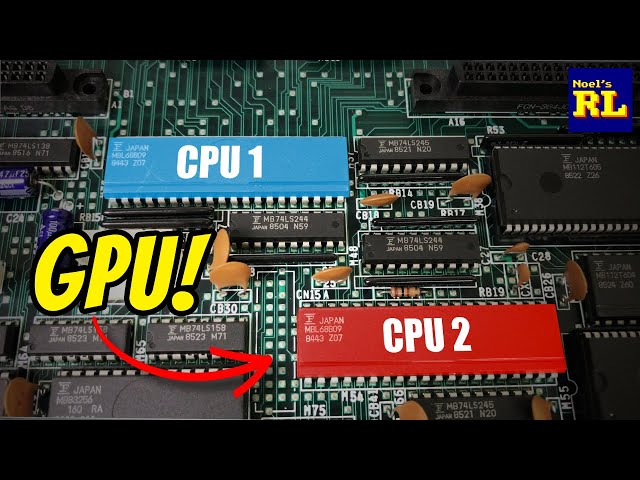 This 8-Bit Computer Has Two CPUs (And One Acts As A GPU!)