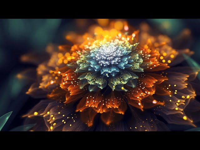 Psybient Mix - Fractal Garden ( psychedelic chillout music )