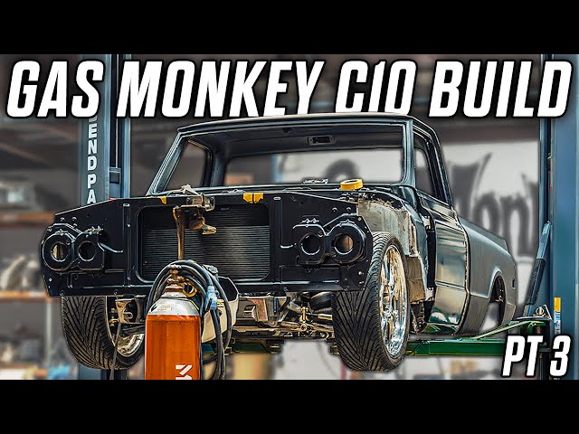BUILDING A ONE OF A KIND C10 FOR SEMA | PT 3 - GAS MONKEY