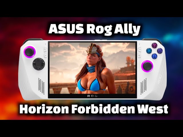 Horizon Forbidden West - Asus Rog Ally Performance Test! (Z1 Extreme)