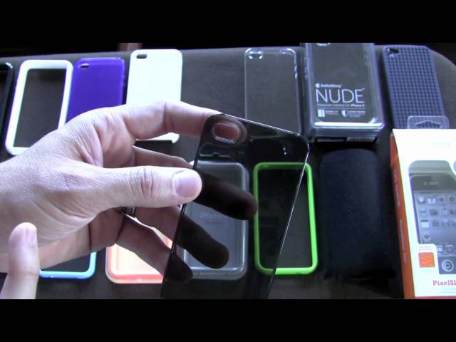 iPhone 4 Case Round Up - 6 Cases Shown & Best Pick