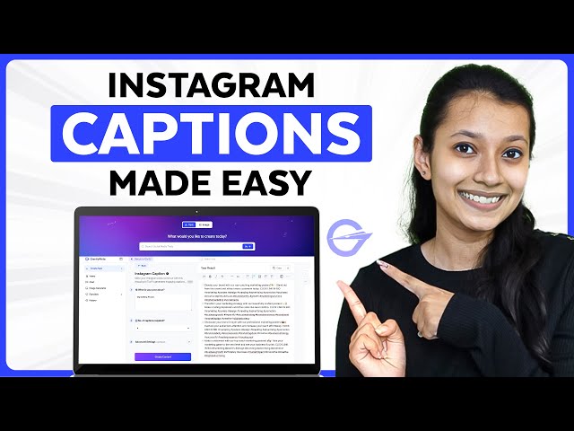 How to Generate Instagram Captions with AI