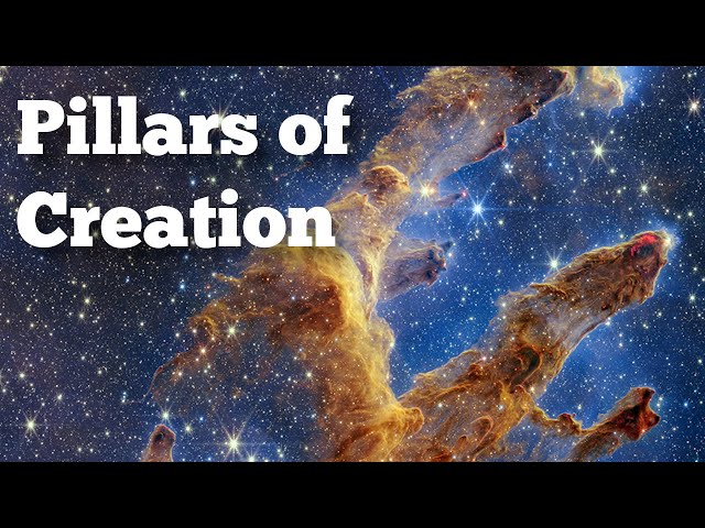 New Look at Pillars of Creation #shorts #freeschool #astronomy