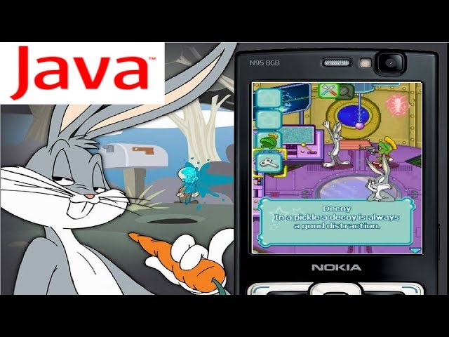 "Bugs Bunny: Rabbit Rescue" Java Game (Glu Mobile 2008 year)