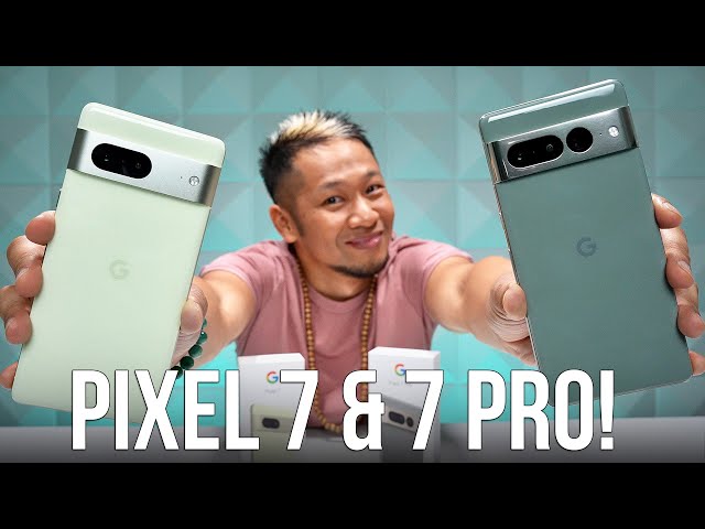 Google Pixel 7 & Pixel 7 Pro: Unboxing & First Impressions!